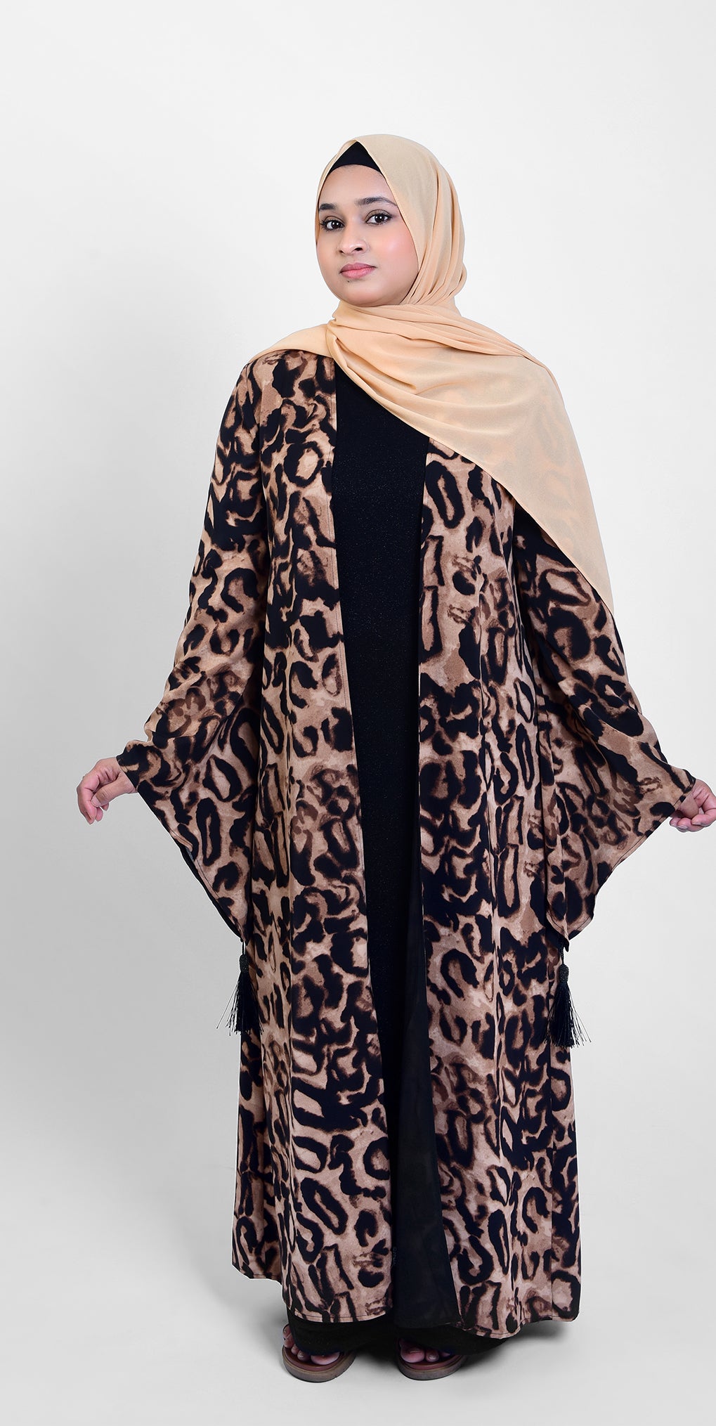 Leopard Luxe Abaya